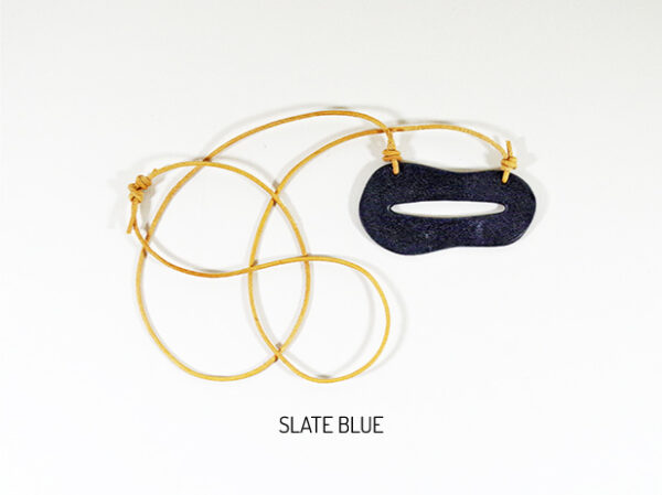 Creo Necklace - Slate Blue