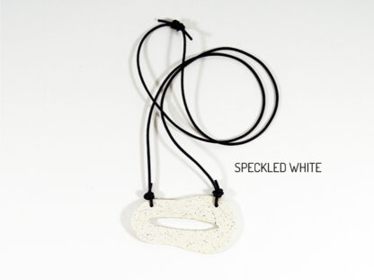 Creo Necklace - Speckled White