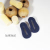 Creo Earrings - Slate Blue