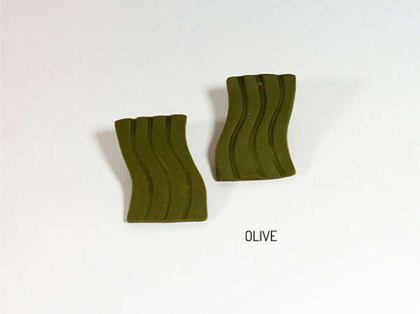 Fio Earrings - Olive