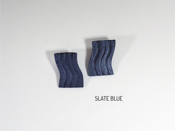 Fio Earrings - Slate Blue