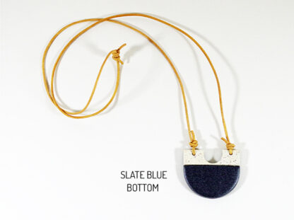 Minimus Necklace - Slate Blue Bottom