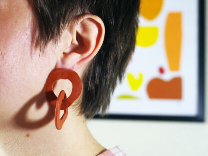 Orbis Earrings - In Ear