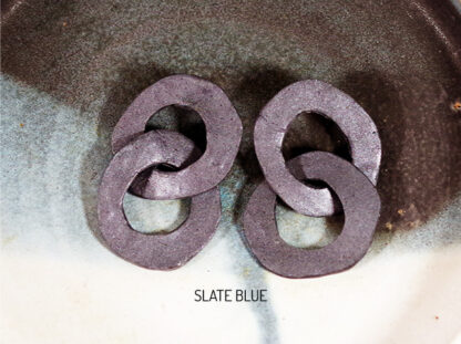 Orbis Earrings - Slate Blue