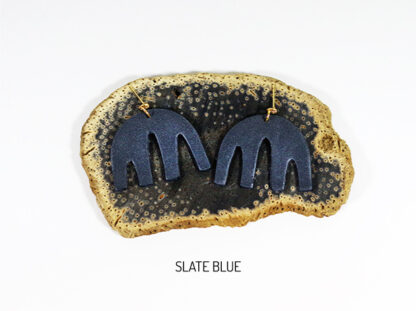 Umbra Earrings - Slate Blue