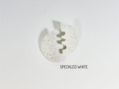 Vita Earrings - Speckled White