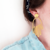 Matokie earrings in ear