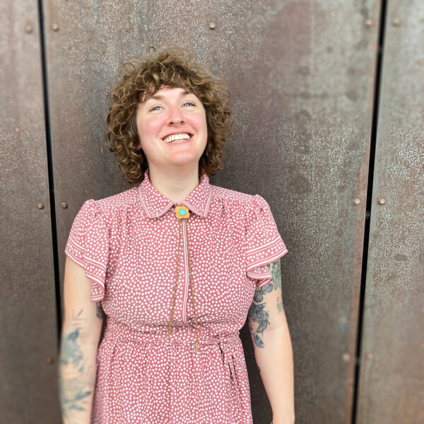 Wallflower Bolo Tie - Ceramic Stoneware