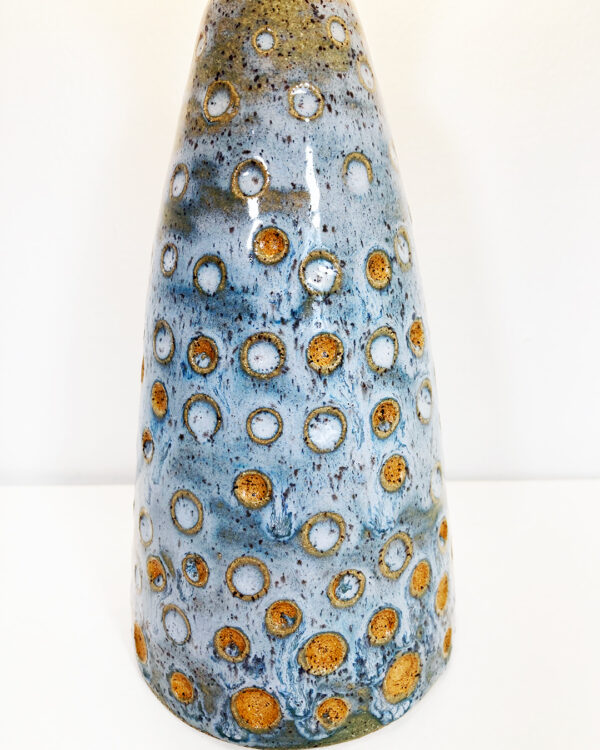 Crater Lamp — Handmade Stoneware Table Lamp