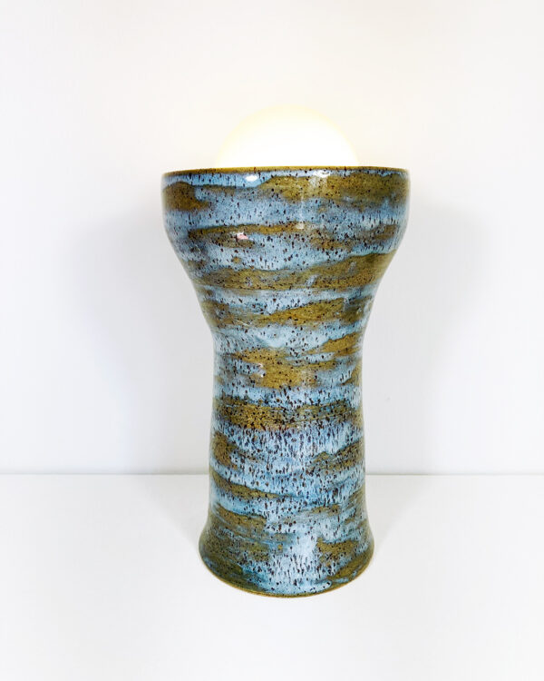 Halo Lamp – Handmade Stoneware Table Lamp
